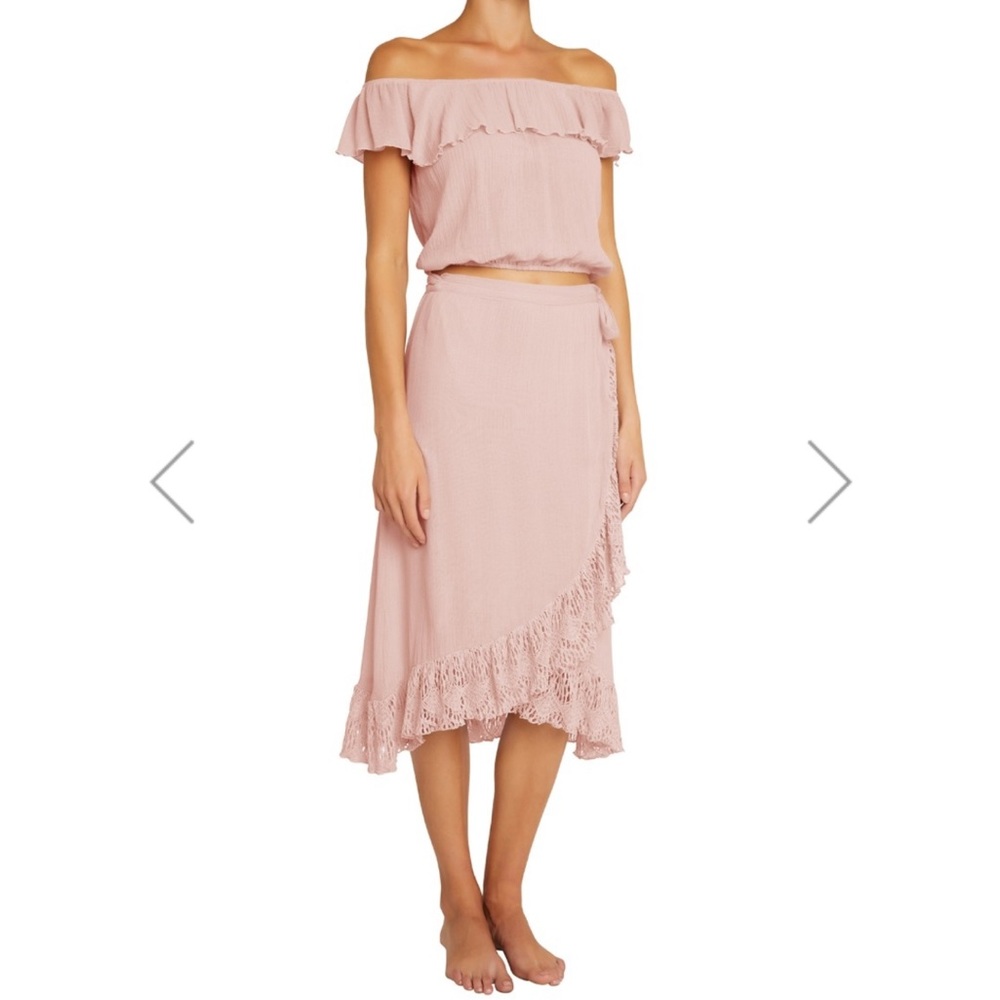 End of Summer Roxanna Skirt in Cashmere Rose - Picture 2 of 8